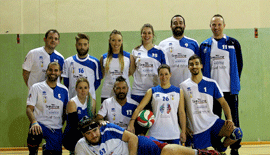 CHARITY MATCH BETWEEN TRANSPLANT VOLLEYBALL TEAM ITALY AND SBT VOLLEY CLAI TEAM SPONSORED BY NUPI
