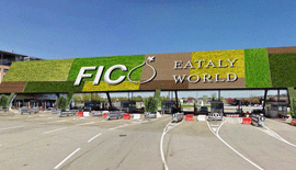 PE PIPES AND ELOFIT FITTINGS INSTALLED AT FICO EATALY WORLD IN BOLOGNA