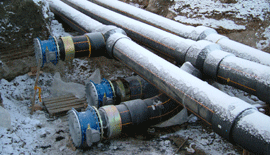 ELOFIT HDPE FITTINGS INSTALLED IN RUSSIA
