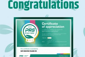 NUPI OTTIENE LA PRS GREEN LABEL 2025