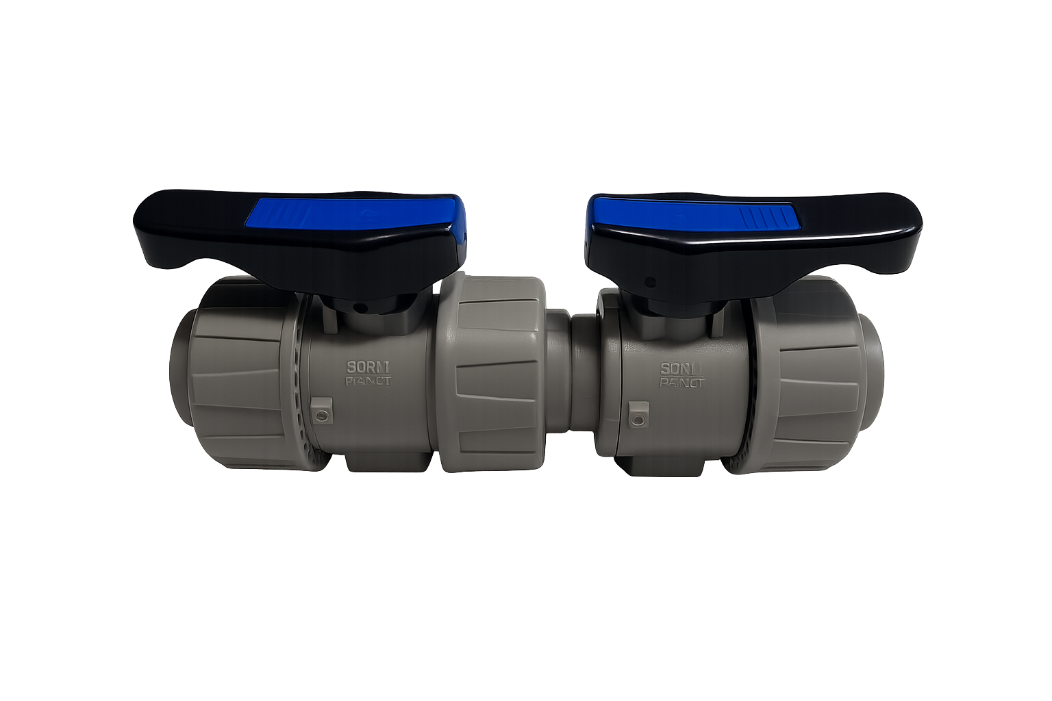 NUOVA DUAL BALL VALVE IN PP-RCT
