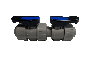 NUOVA DUAL BALL VALVE IN PP-RCT